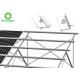 High Flexibility Anodized Ground Mount Solar Racking Systems Reasonable Design