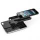 Slide - Out And Standing Backlight Removable Bluetooth iPhone 5 Keyboard Case
