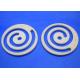 Precision Thermal Insulation Alumina Ceramic Gasket with Coil Heat Resistant