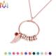 SS304 Personalized Birthstone Necklace