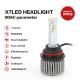 X7-9004 Car LED Headlight With CREE Bulb , Fan cooling , Pure White Color ， Waterproof