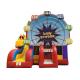 Funny city chirldren commercial inflatable bouncer house combo
