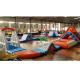 Durable 0.9mm PVC Tarpaulin Inflatable Floating Water Park For Adult & Kids