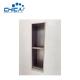 Double Lattice Stainless Steel Rectangular Storage Cabinet For Bathroom Simple Style Storage Rack For Office