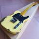 Custom Cream Color Handed Relic TELE Electric Guitar Customized Logo is Available