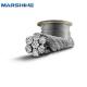 Smooth Surface Galvanzied Bright Steel Wire Rope For Construction Materilals