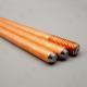 Pure Copper Galvanised Earth Rods Placement Screw Pointed Threaded