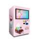 Soft Serve Ice Cream Vending Machines DEX System With 42inches Screen