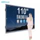 Teaching lcd Panels 110 Inch Interactive Smart Whiteboard ROHS Approved