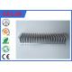 Industrial Al 6063 T5 Aluminum Extruded Heat Sink With Silver Anodized Surface Treatment