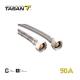 16Bar 232Psi Flexible Stainless Steel Braided Hose Flexible Steel Tubing 90A