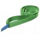 2 Tonne Single Layer Flat Webbing Sling , Green Endless Lifting Slings