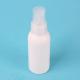 80ml 2.75oz White HDPE Alcohol Disinfection Travel Spray Bottle