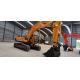 Travel Speed 5.5/3.3km/h Used Hyundai Excavator With Maximum Torque 1400Nm