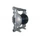 Aluminum air operated diaphragm pump for ceramics mix & cast , glaze 40gpm 150L / min 5m