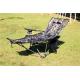 Adjustable Reclining Outdoor Folding Chair Outdoor Fishing Gear Portable With Armrests