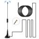Vertical Polarization High Gain 30dbi GSM 3G 4G Car Indoor Antenna with Magnetic Base