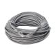100FT LSZH Gray PVC UTP Cat5e Lan Cable Patch Cord RJ45 Crystal Head Computer Wire