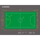 High Frequency Artificial Turf for Children Playground /Football , Pet Activities Area