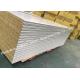 950mm Width Fire Resistant Mineral Wool Sandwich Wall Panels Durability and Long Life Time