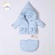 2019 New Wholesale 18 24 Months Designer Organic Bunting Infant Down Baby Snowsuit