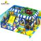 Indoor Theme Park Blue Children's Amusement Park Equipment with 1 and Steel Materia