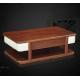 Solid Wood Living Room Furniture Coffee Table Rosewood Color Eco - Friendly Material