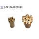 Tapered Button Bits Rock Drilling Tools Fast Penetration For Blast Hole Drilling
