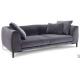 ODM Commercial Black Sofa And Loveseat 2 Seater Small Loveseat Couch