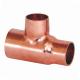 Plumbing Refrigeration Pipe Fittings Copper Tee Pipe Connector 140MM