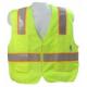 Custom Class 2 Reflective Safety Vests with Pockets