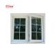 Vinyl Casement Window Door Triple Glazed Swing Out Windows ISO9001 Certificated