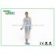 Polythene Disposable use Protective Suits/PE White Raincoat Poncho for Factory visit