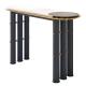 Iron Marble Console Table Brushed Gold Stainless Steel Entry Table