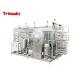 Industrial Coffee / Ice Cream Processing Line With Plate Pasteurizer / Deodorizer