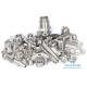 Zinc Alloy Customized Brass Cnc Turned Parts OEM Precision Cnc Machined Components