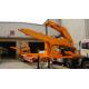 40ft container trailer side loader self loading container crane trailer price