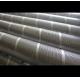 Powder Coating Perforated Stainless Pipe , Chemical Perforated Muffler Tubing
