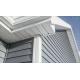 UV Resistant UPVC Soffit Board Plastic Soffit Board For Exterior Wall