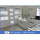 Cutom Attractive Jewelry Wall Display Cases / Retail Jewellery Display Cabinet
