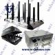Waterproof IP65 Vehicle Dds Programmable 20-6000mhz VIP Protection Jammer System Wireless Signal Jammer