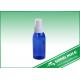 4oz. Round Plastic Spray Bottle with White Fine Mist Sprayer