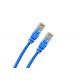 Color Customized 4 Pairs Cat6 UTP Cable , RJ45 Ethernet Patch Cord Pass Fluke Test