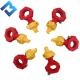 Road Roller Machine Spare Part Plastic Spray Nozzle Yellow And Red For Bomag BW203