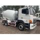 Remanufactured 10CBM Concrete Mixer Lorry , Truck Mixer Agitator High Reliabilit