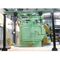 Steel Threaded Fittings Shot Blasting Machine 0.3T Cleaning Process ISO9001