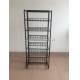 High End Clothing Store Fixtures 5 Shelves Double Sided Display Stand For Caps
