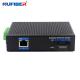 Unmanaged Industrial Ethernet Switch with 1 Port 10/100/1000M RJ45 and 1 Port 1000Mbps SC Fiber for Network Camera and VoIP Phone