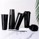 98mm Diameter PP Plastic Cups With Lids For Cold Drink Coffee Juice Bubble Milk Tea