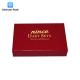 Magnetic Folding Packaging Boxes Luxury Rigid Cardboard With Ribbon